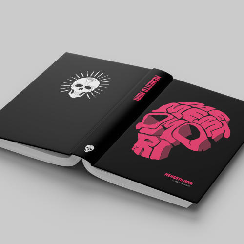 habit journal memento mori full cover