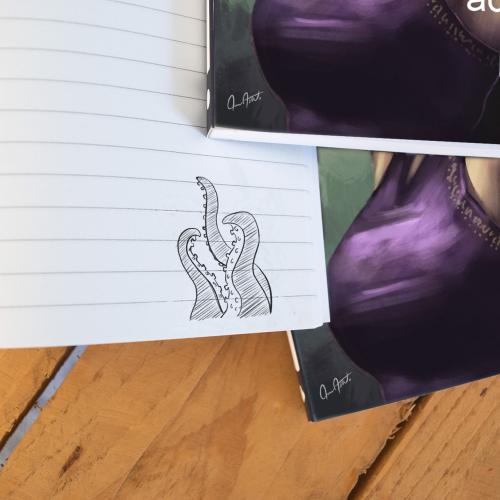 purplerogue notebooks interior