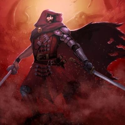 Kensai Red Juan Alberto Art
