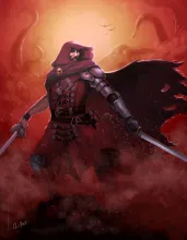 Kensai Red Juan Alberto Art